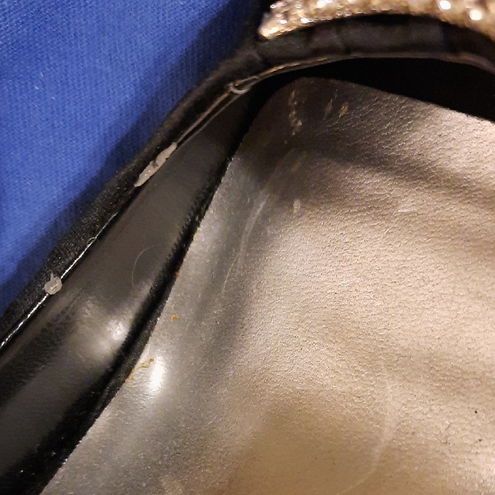 Dressbarn Black Peep-Toe Heels with Medium Heel - Picture 4 of 8